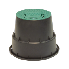 RAIN VALVE BOX ROUND 15 EZOPEN 6INCH