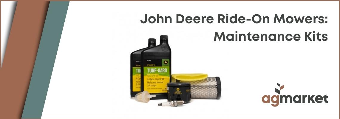 Maintenance kits for John Deere ride-on lawn mowers | Product Education | AgBlogs