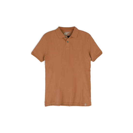 Country Cotton Stretch Golfer (Rust)