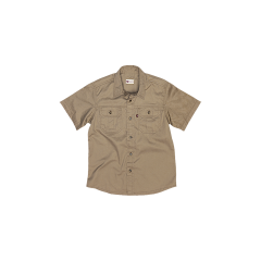 Dassie Kid's Bush Shirt (Khaki)