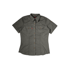 Dune Slim Fit Safari Shirt (Olive) 