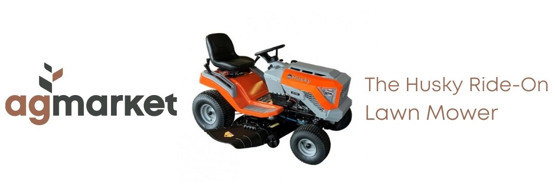 Introducing the Husky Ride-On Lawn Mower | Product education | AgBlogs