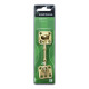 KAUFMANN CABIN HOOK 100MM BRASS PLATED -ZAMAC