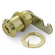 KAUFMANN CAM LOCK 30MM BRASS PLATED