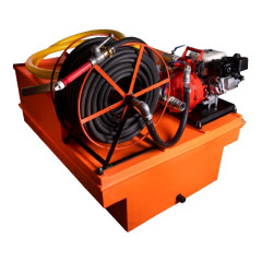 Davey Twin Impeller Skid Unit Fire Fighter 650L