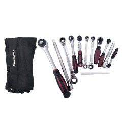 Kraftwerk 12-Piece Ratchet & Ring Ratchet Spanner Set Kraftwerk 12-Piece Ratchet & Ring Ratchet Spanner Set