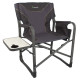 KAUFMANN CHAIR STEEL DIRECTORS FLAT FRAME GREY