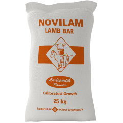 Ladismith Novilam Lamb Bar Milk Replacer (12.5kg | Lambs & Kids)