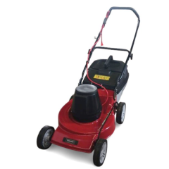 Stiletto 18 Inch 2.2kW Electric Petrol Lawnmower Steel Chassis 460mm Cut 55L Grass Box